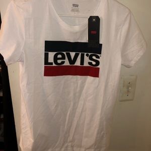 White Levi T-Shirt - NEW